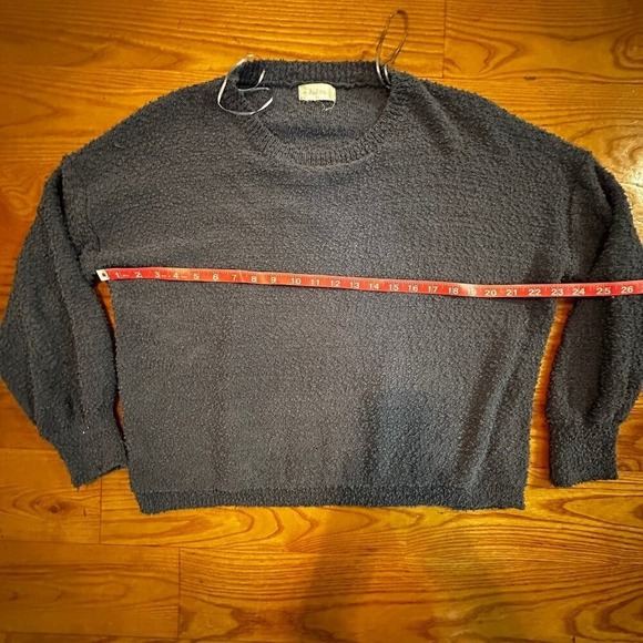 Altar'd State Fuzzy Blue Sweater‎ M/L Cozy Oversized Loungewear Medium Large - Picture 3 of 6